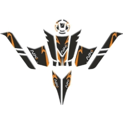 CF MOTO 250 NK 2023 - 2024 UYUMLU FULL TANK PAD SET 003 resmi