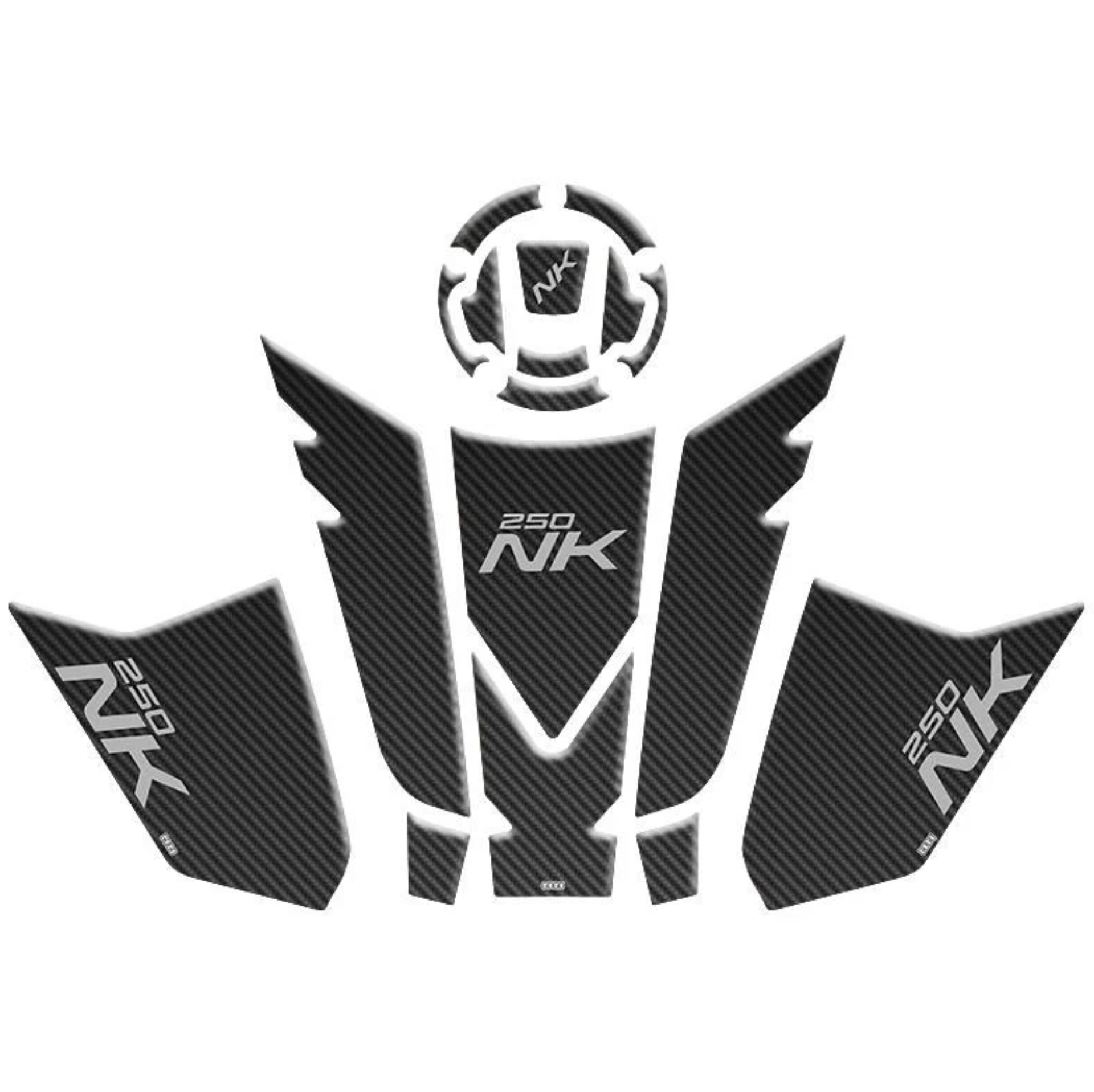 CF MOTO 250 NK 2023 - 2024 UYUMLU TANK PAD SET 001 resmi