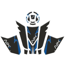 CF MOTO 250 NK 2023 - 2024 UYUMLU TANK PAD SET 002 resmi