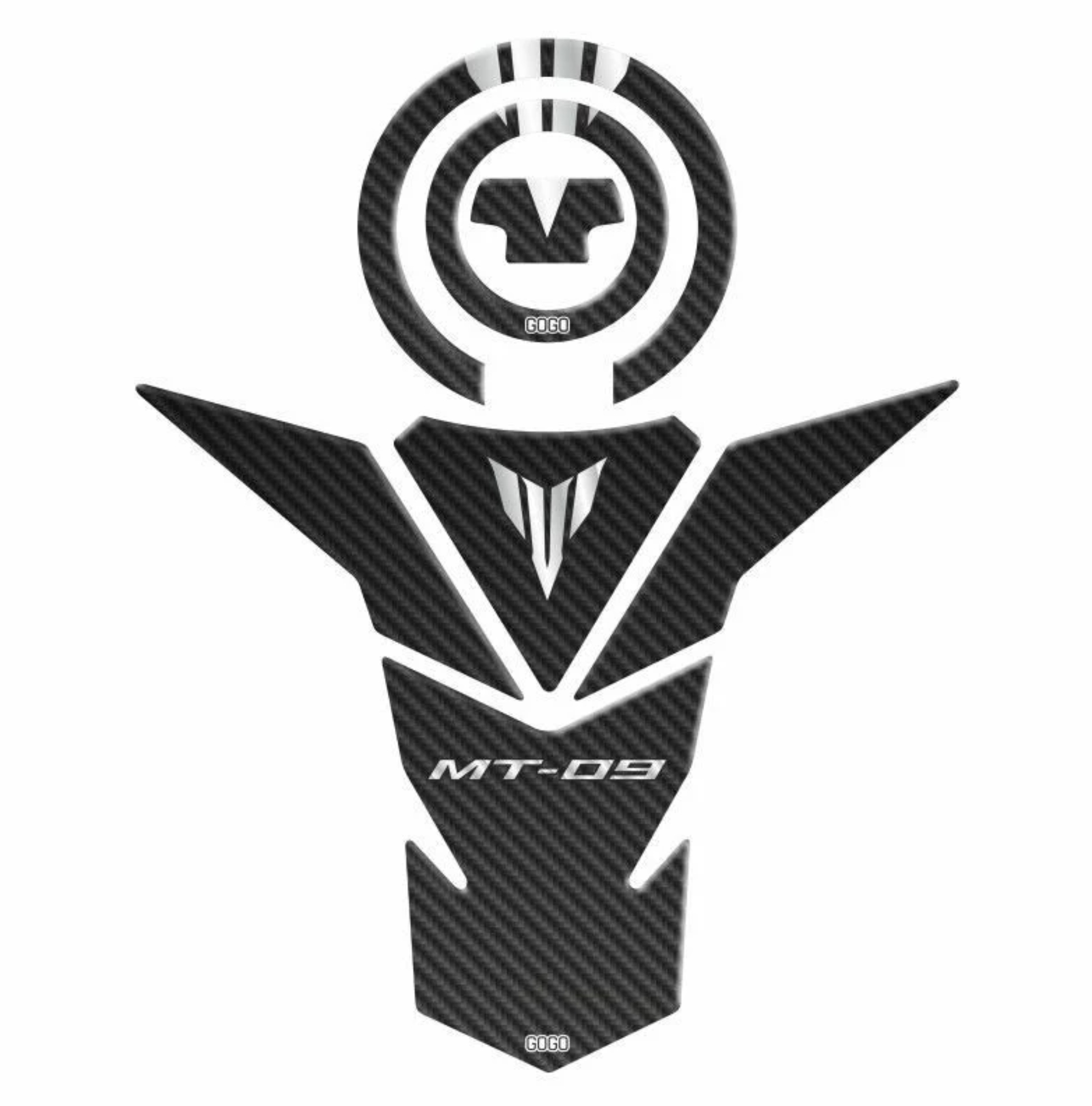 YAMAHA MT09 2013 - 2018 UYUMLU Tank Pad Set 001 resmi