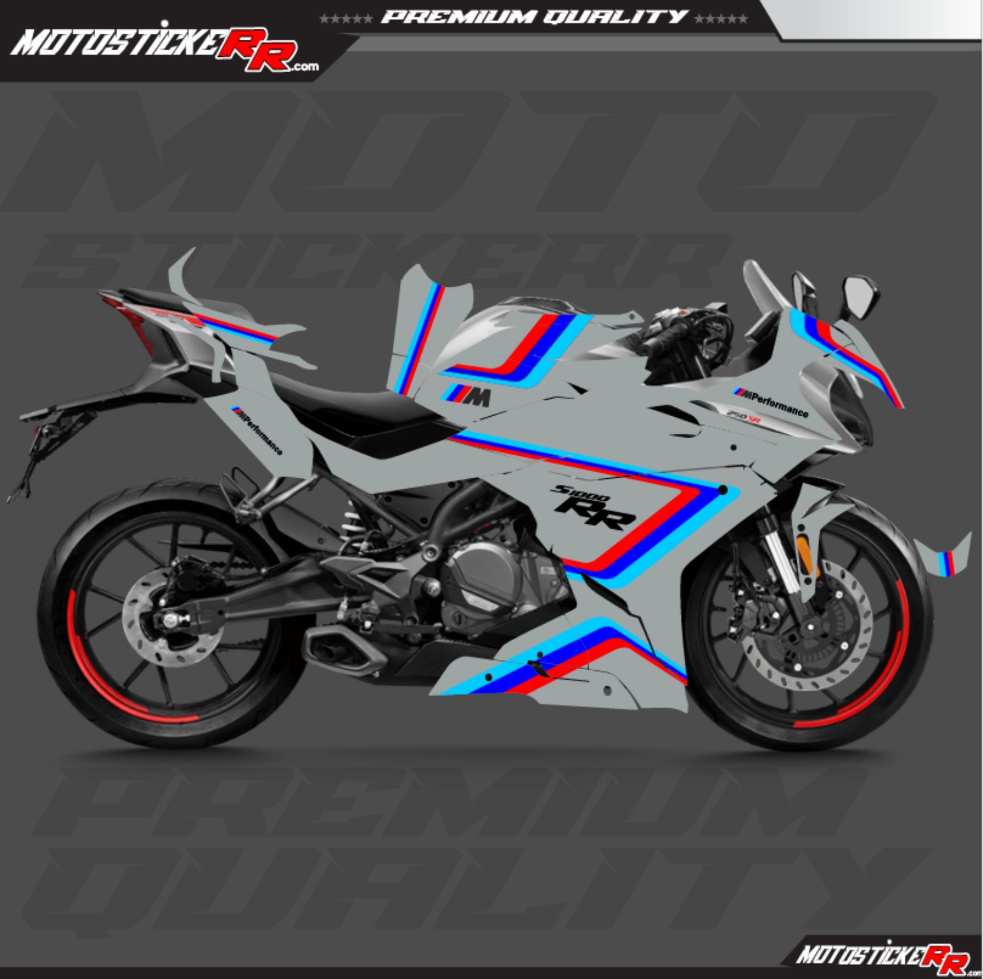 CF MOTO 250SR STİCKER SET resmi