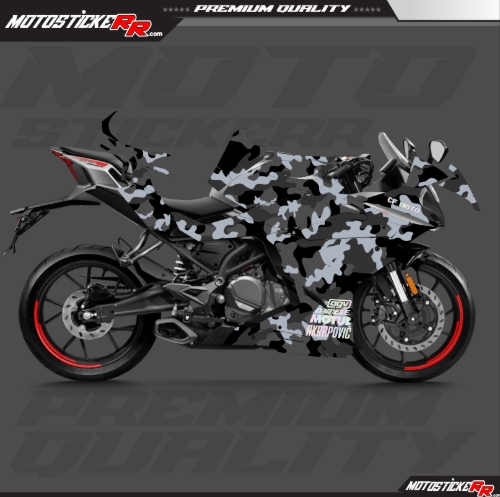 CF MOTO 250SR STİCKER SET resmi