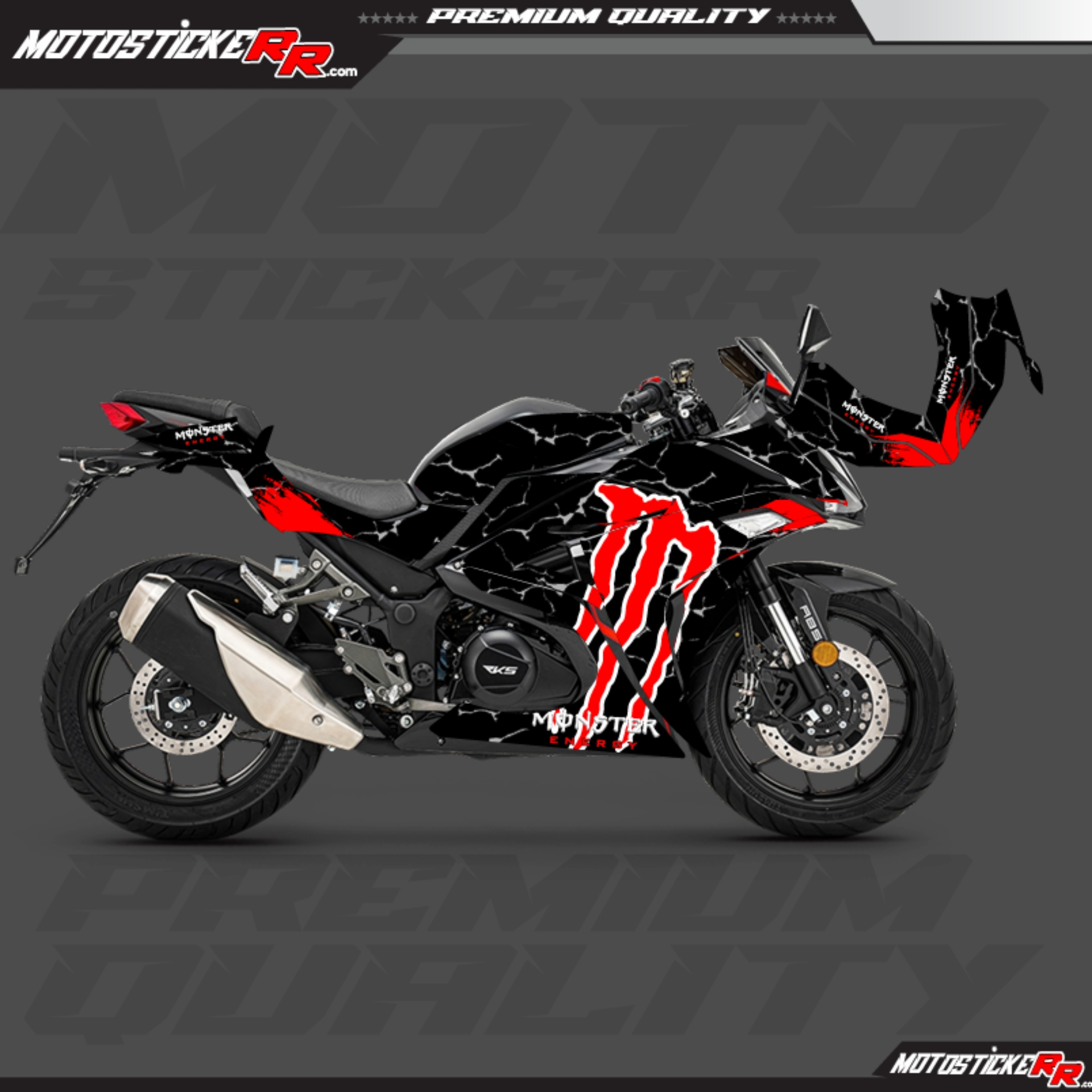 RKS R250 STİCKER SET resmi