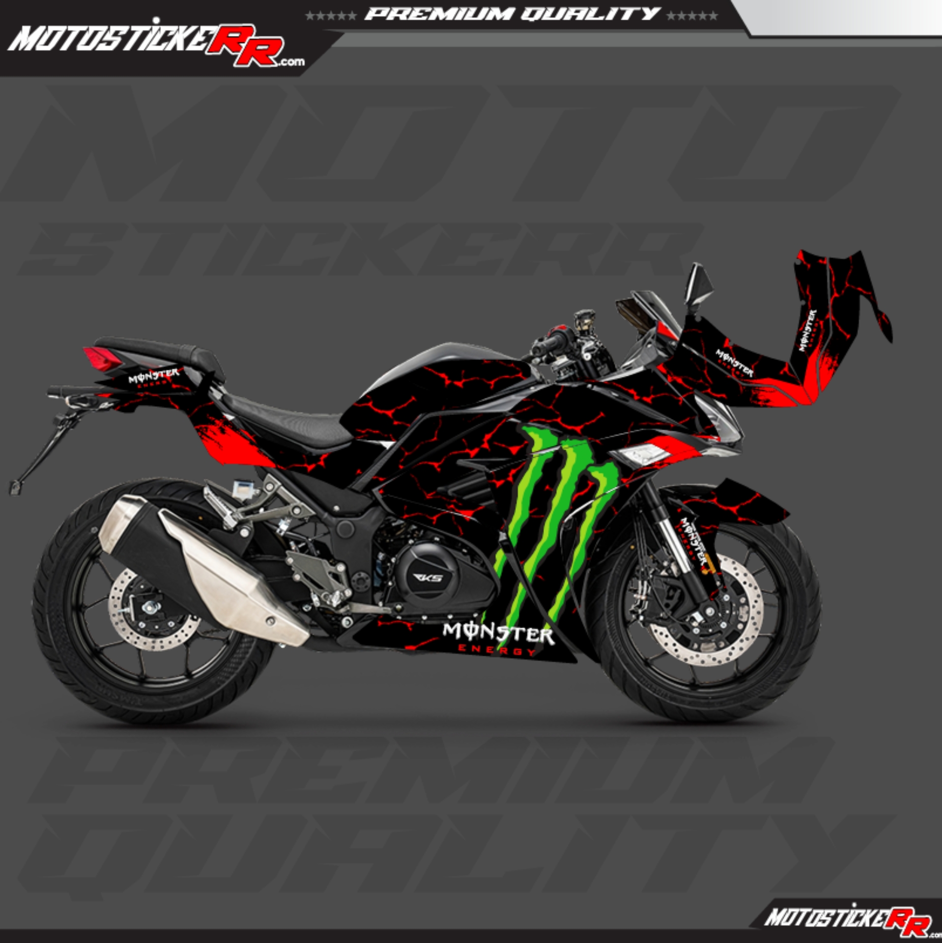 RKS R250 STİCKER SET resmi