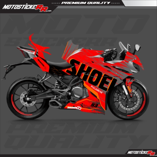 CF MOTO 250SR STİCKER SET resmi