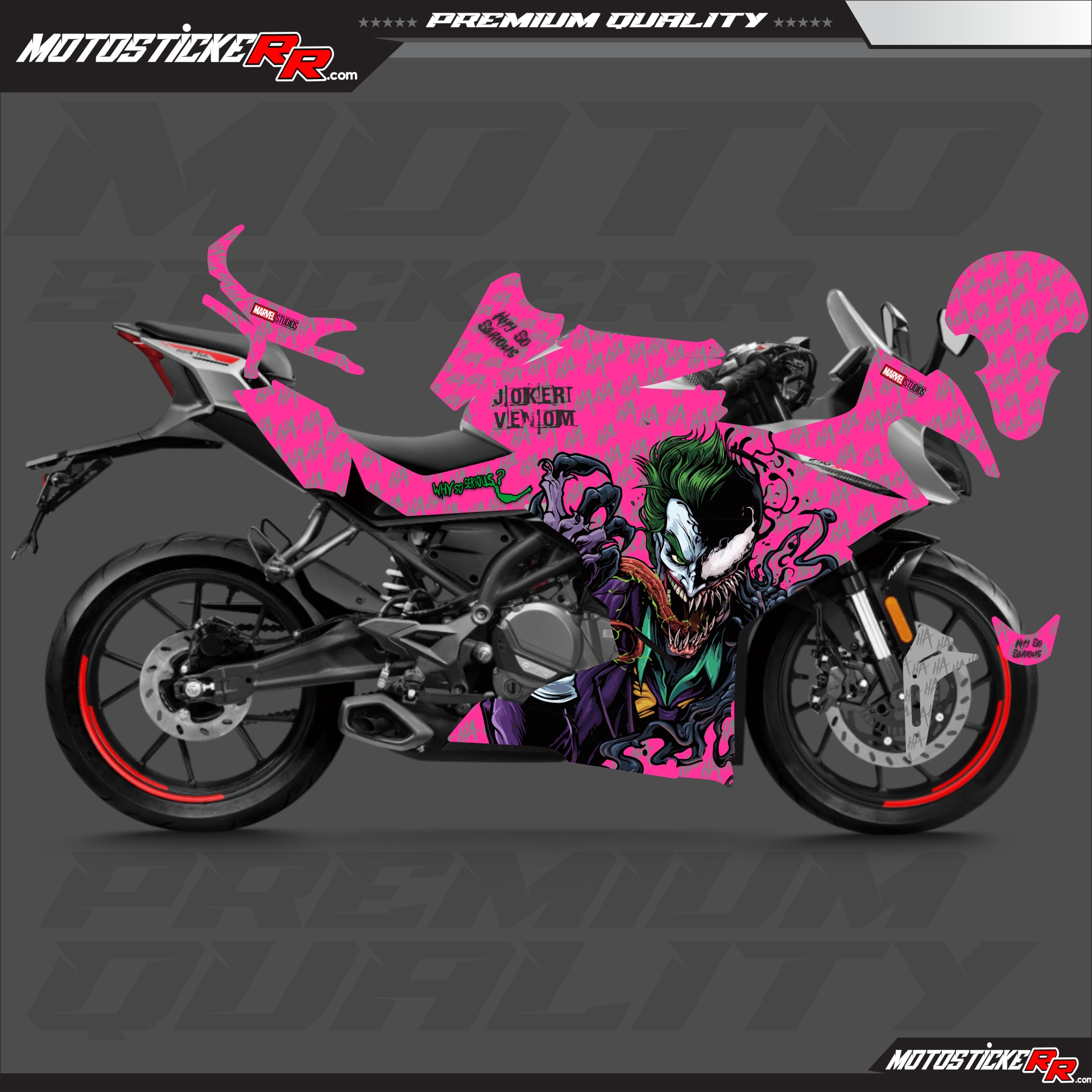 CF MOTO 250SR STİCKER SET resmi