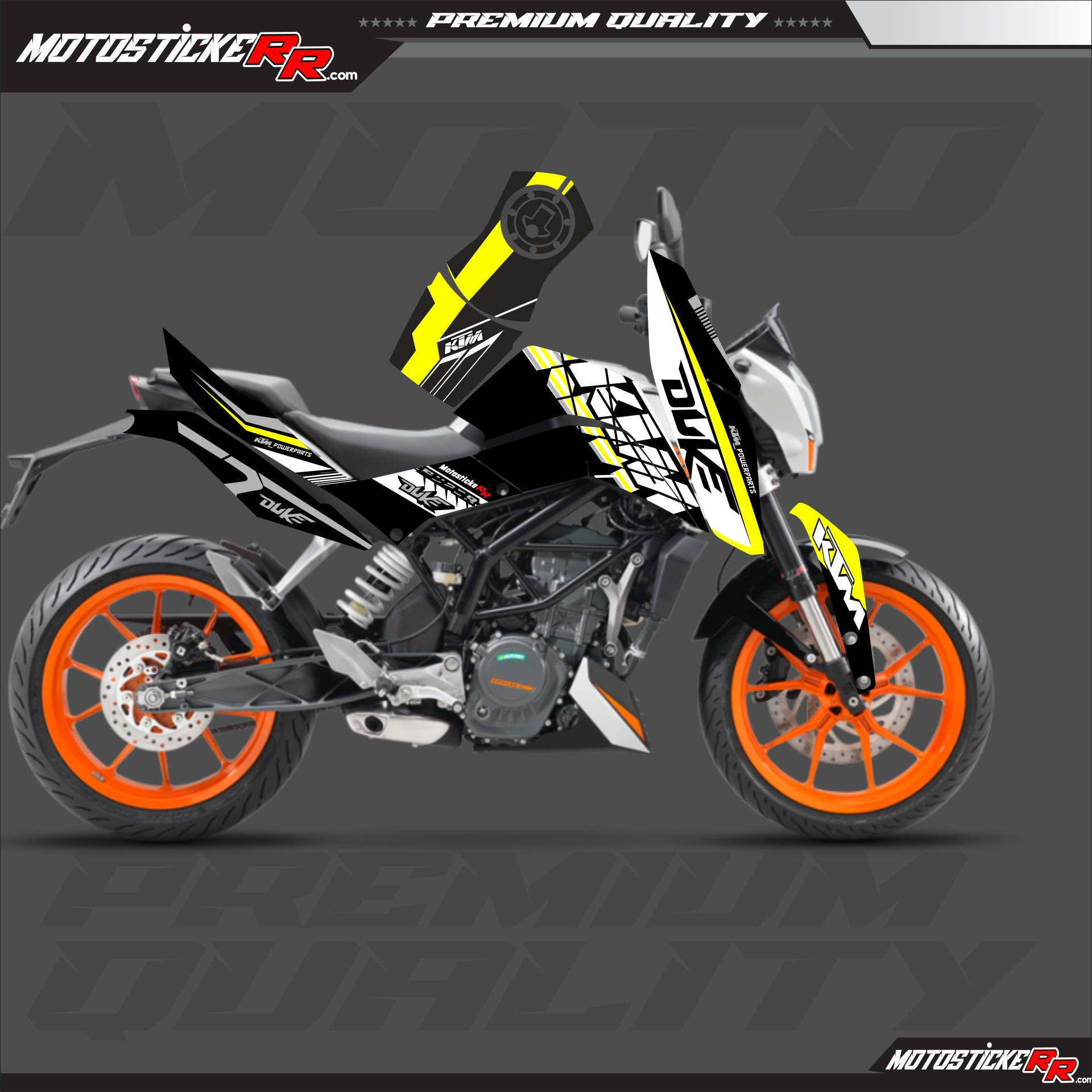 KTM DUKE 125-250-390 resmi