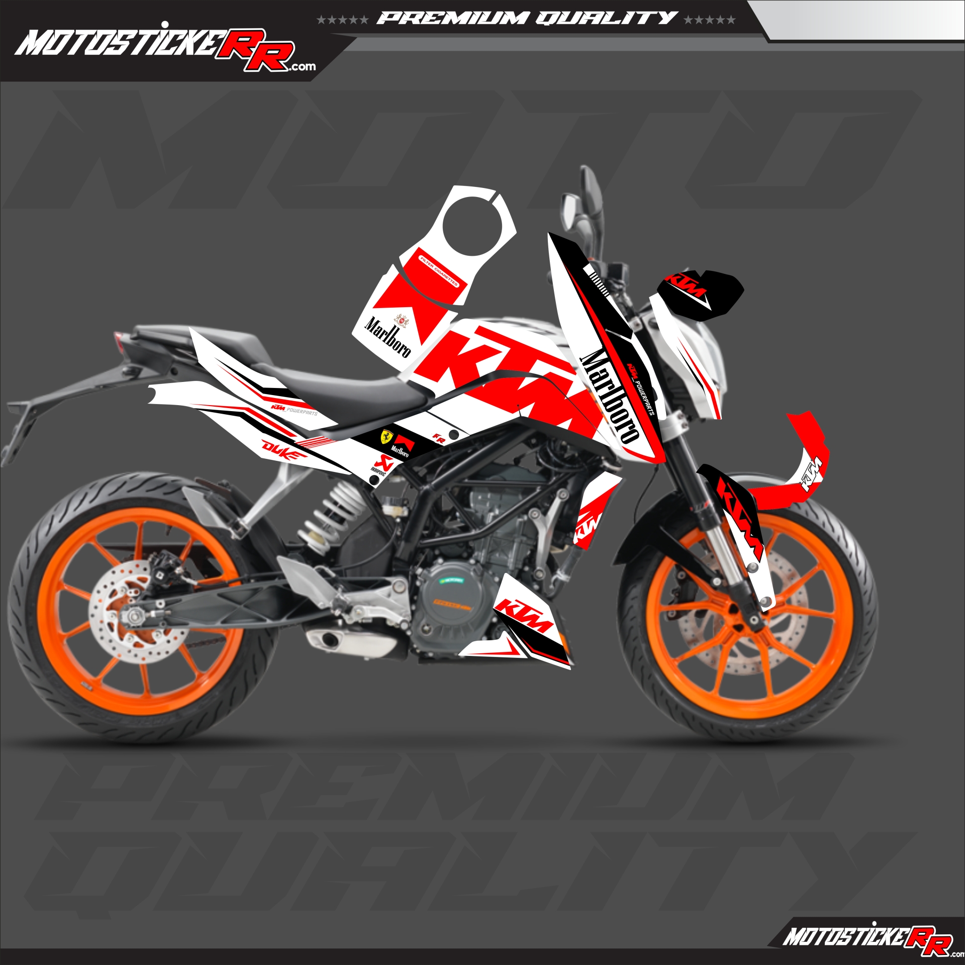 KTM DUKE 125-250-390 resmi