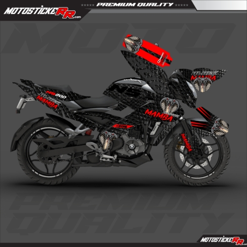 NS 200 STİCKER SET resmi