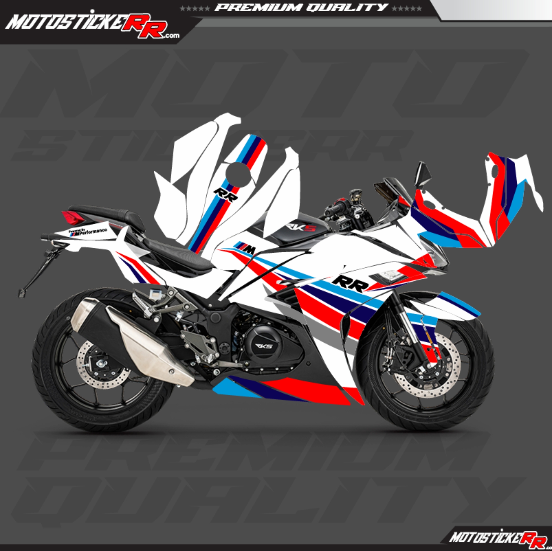 RKS R250 STİCKER SET resmi