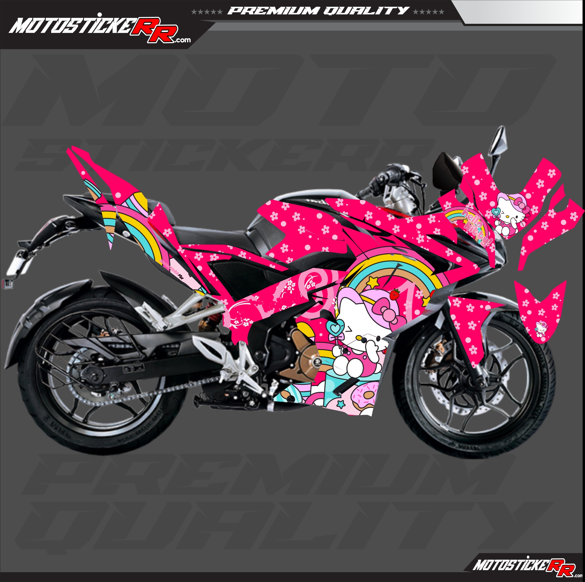 RS 200 STİCKER SET resmi