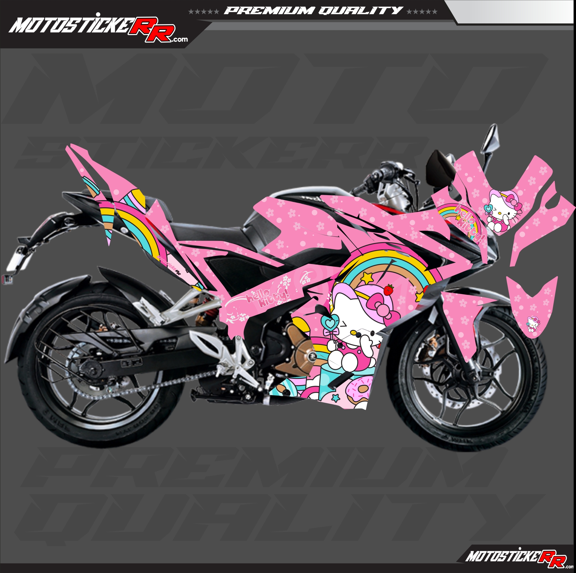 RS 200 STİCKER SET resmi