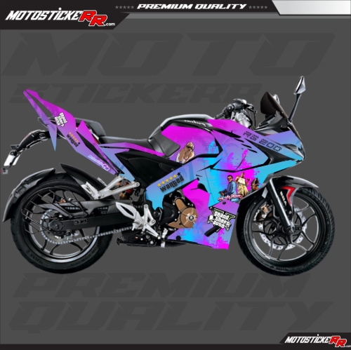 RS 200 STİCKER SET resmi