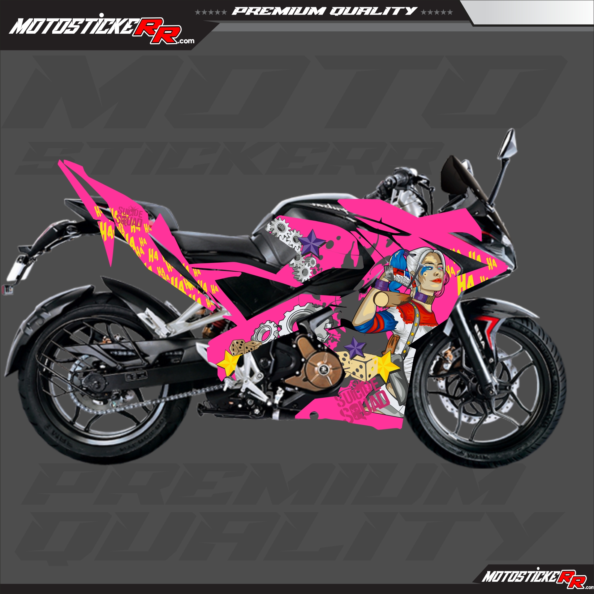 RS 200 STİCKER SET resmi