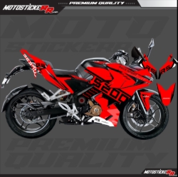 RS 200 STİCKER SET resmi