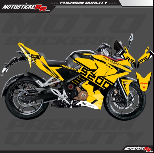 RS 200 STİCKER SET resmi