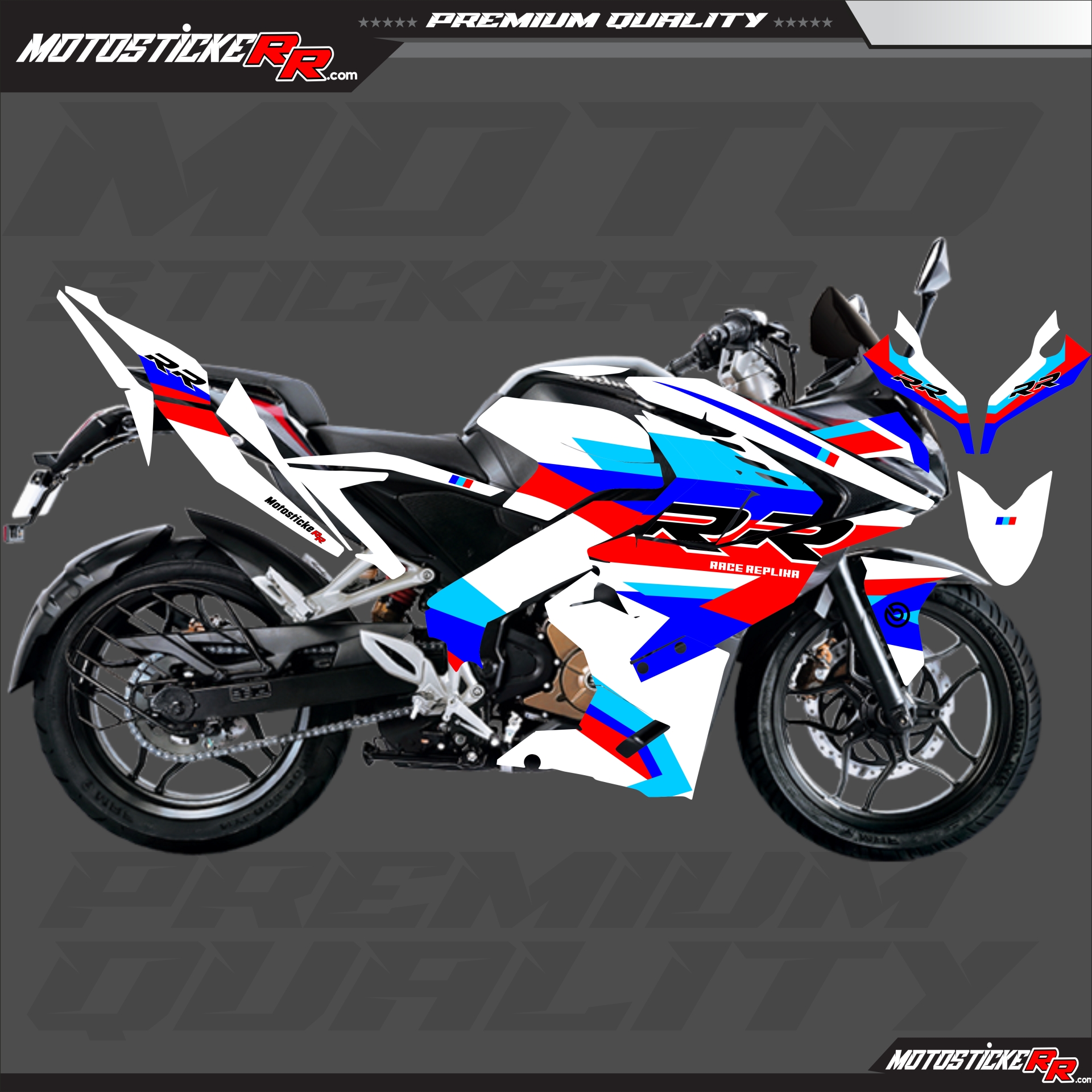 RS 200 STİCKER SET resmi