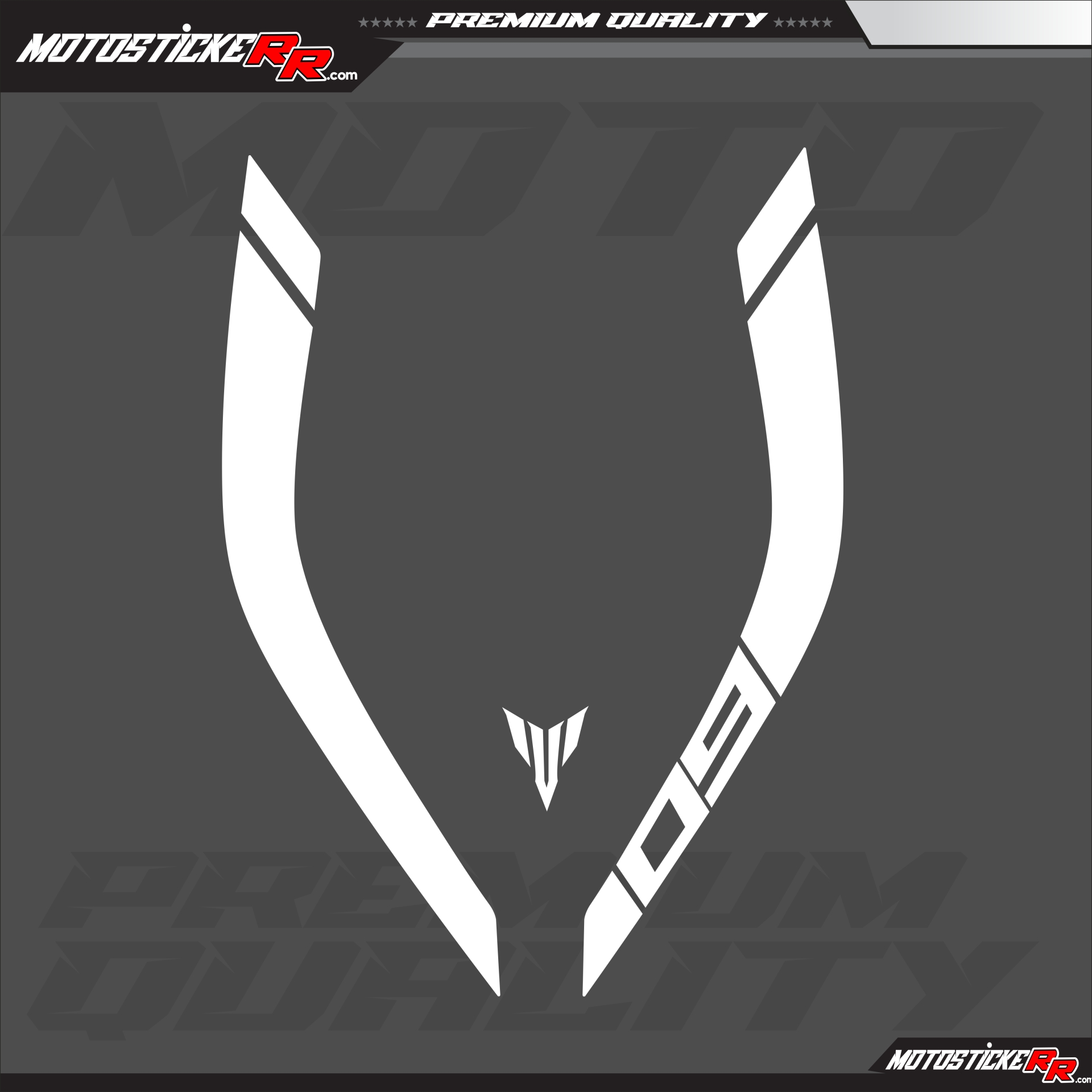 MT 09  DEPO STİCKERİ resmi