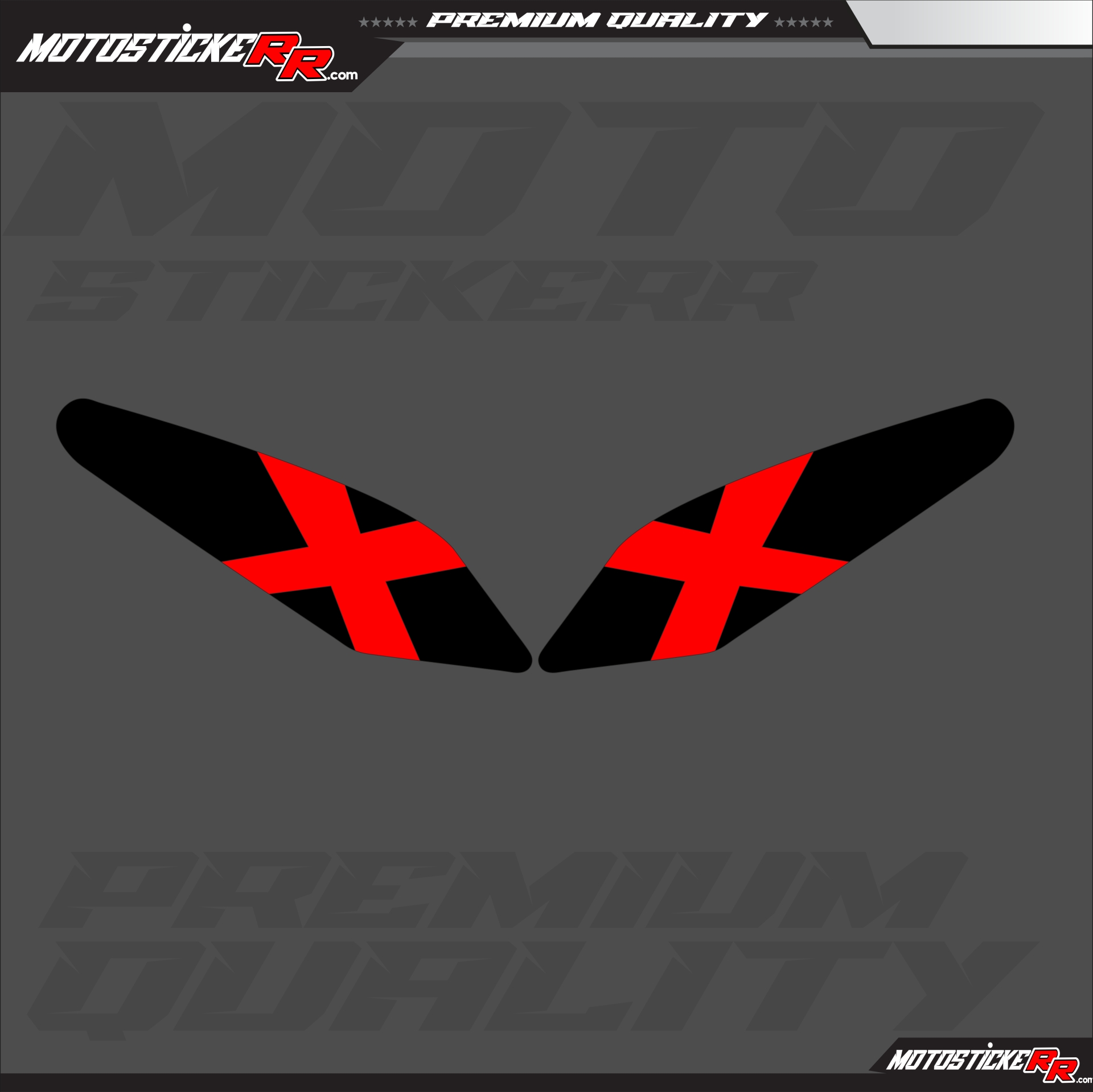 450SR FAR STİCKERİ resmi