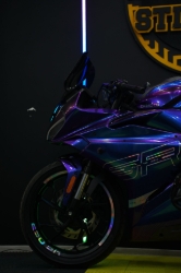 CF MOTO 250SR MID NIGHT PURPLE STİCKER SET resmi