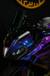 CF MOTO 250SR MID NIGHT PURPLE STİCKER SET resmi