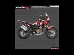 AFRİCA TWİN STİCKER SET resmi