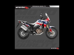 AFRİCA TWİN STİCKER SET resmi