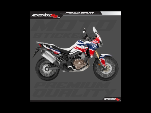 AFRİCA TWİN STİCKER SET resmi