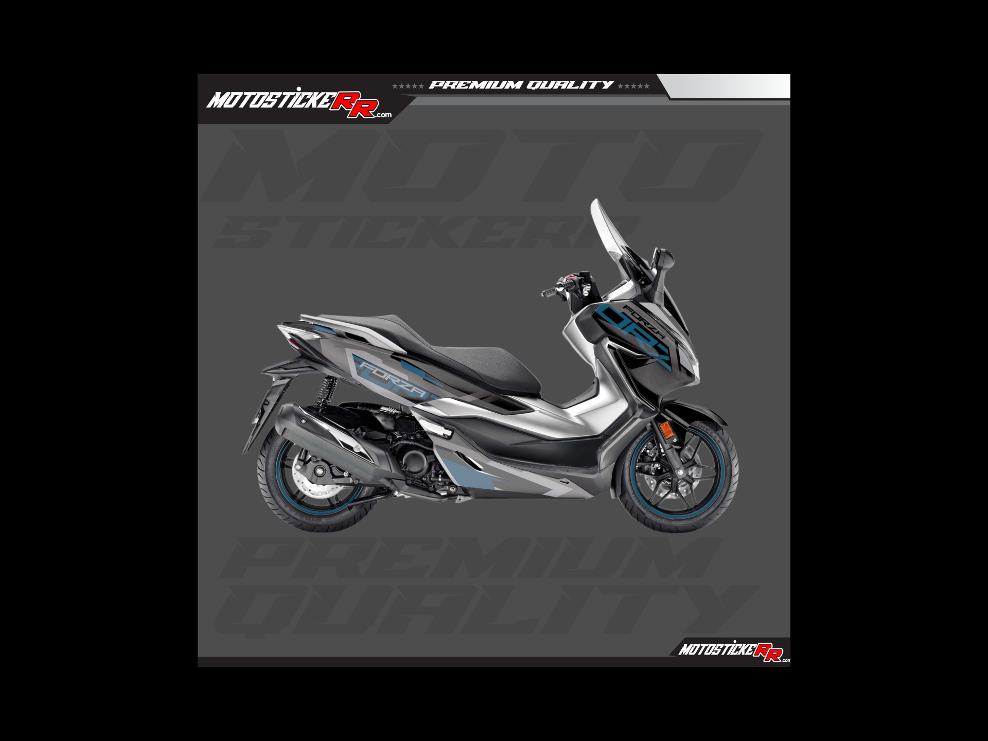 FORZA 250 STİCKER SET resmi