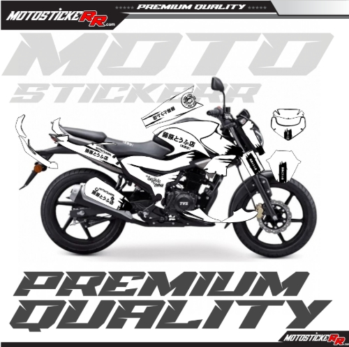 TVS RAİDER STİCKER SET resmi