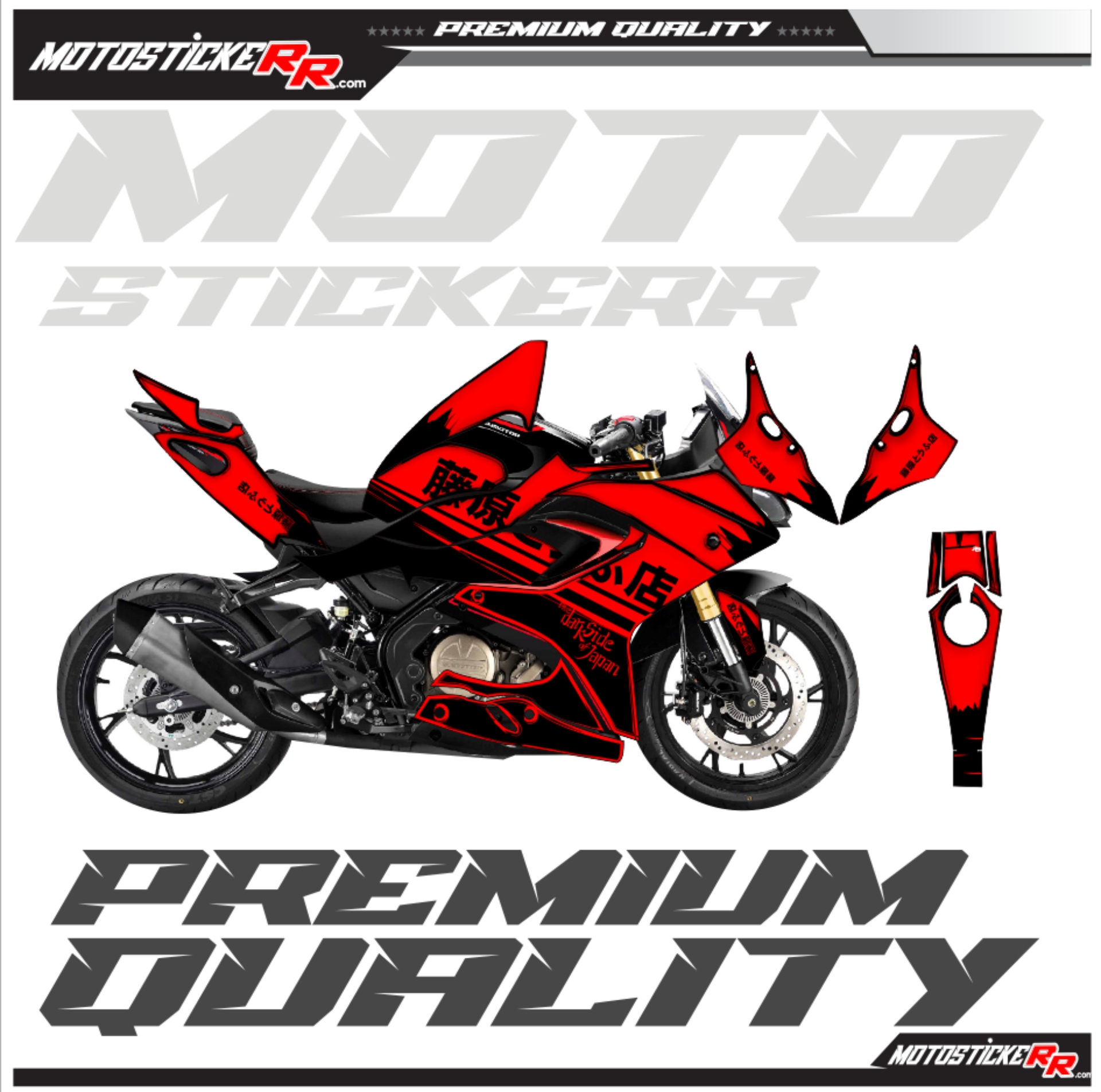 SRK 125R STİCKER SET resmi