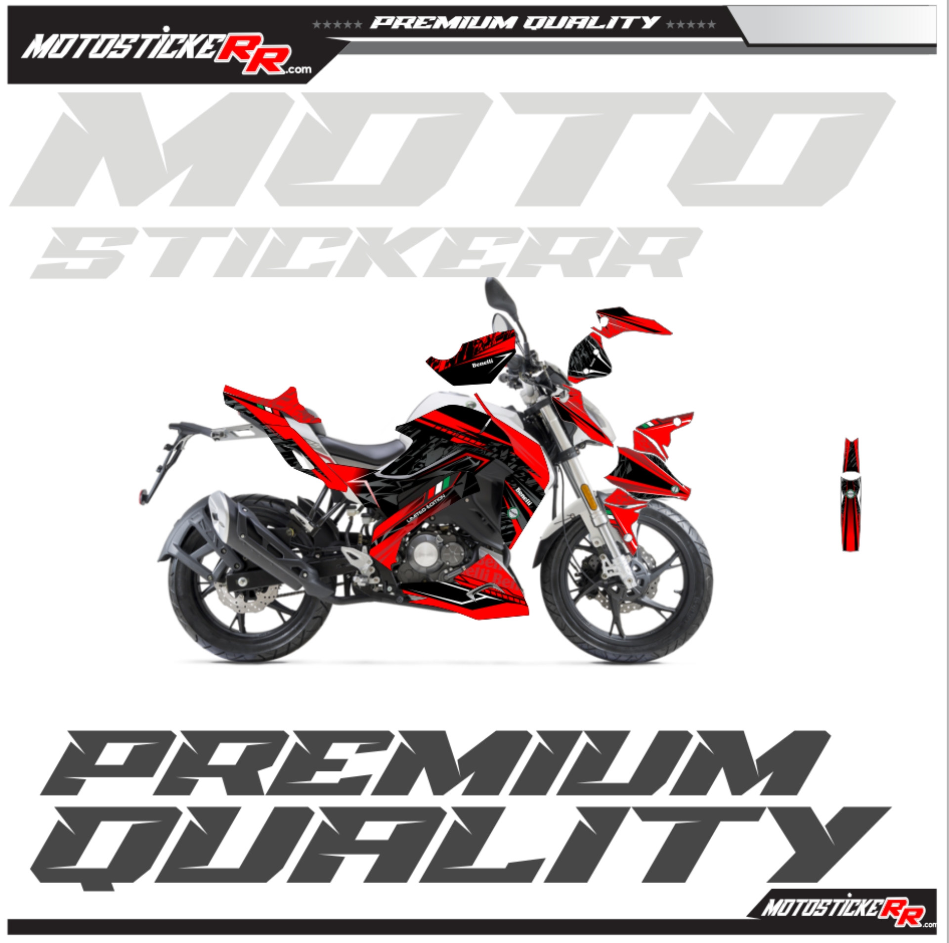 BENELLİ 125S STİCKER SET resmi