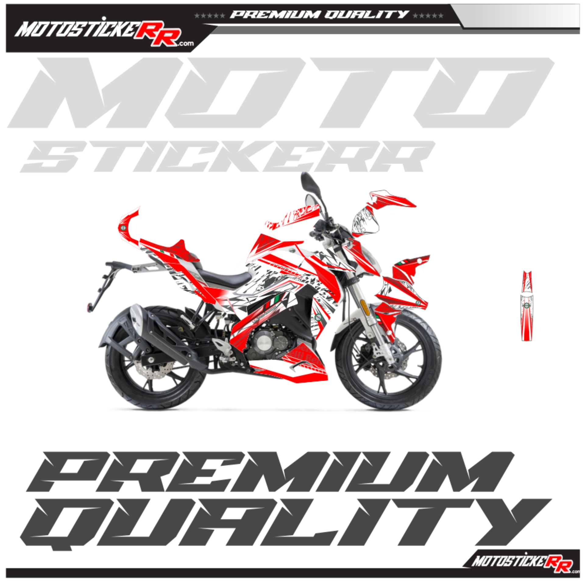 BENELLİ 125S STİCKER SET resmi