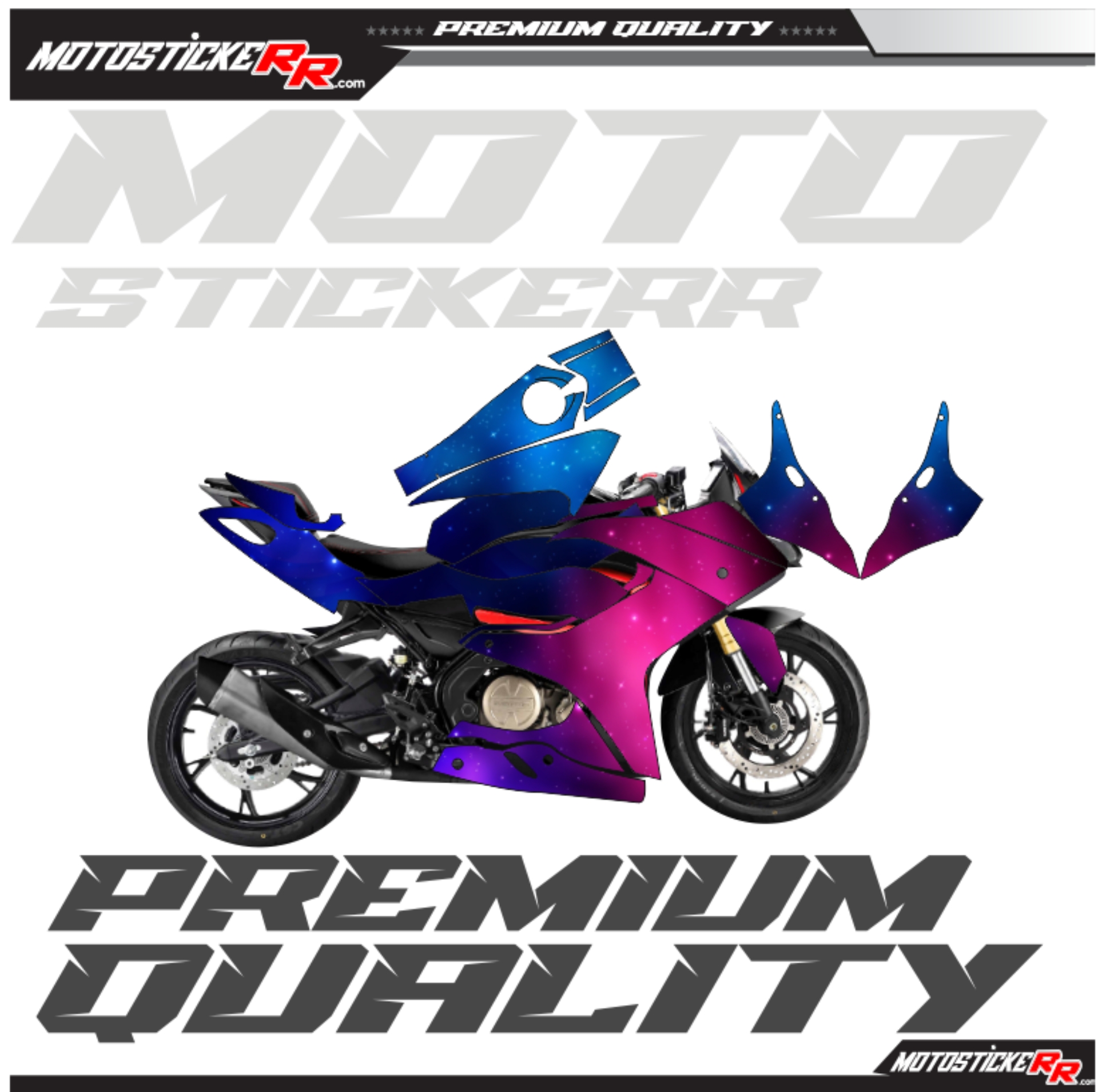 SRK 125R STİCKER SET resmi