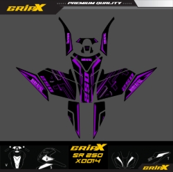 SR250 TANKPAD SET resmi