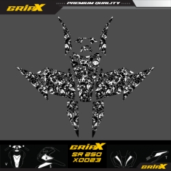 SR250 TANKPAD SET resmi