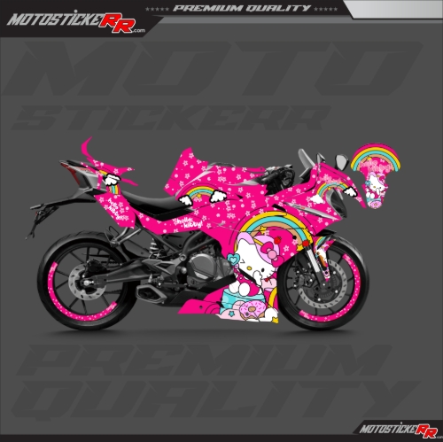 CF MOTO 250SR STİCKER SET resmi