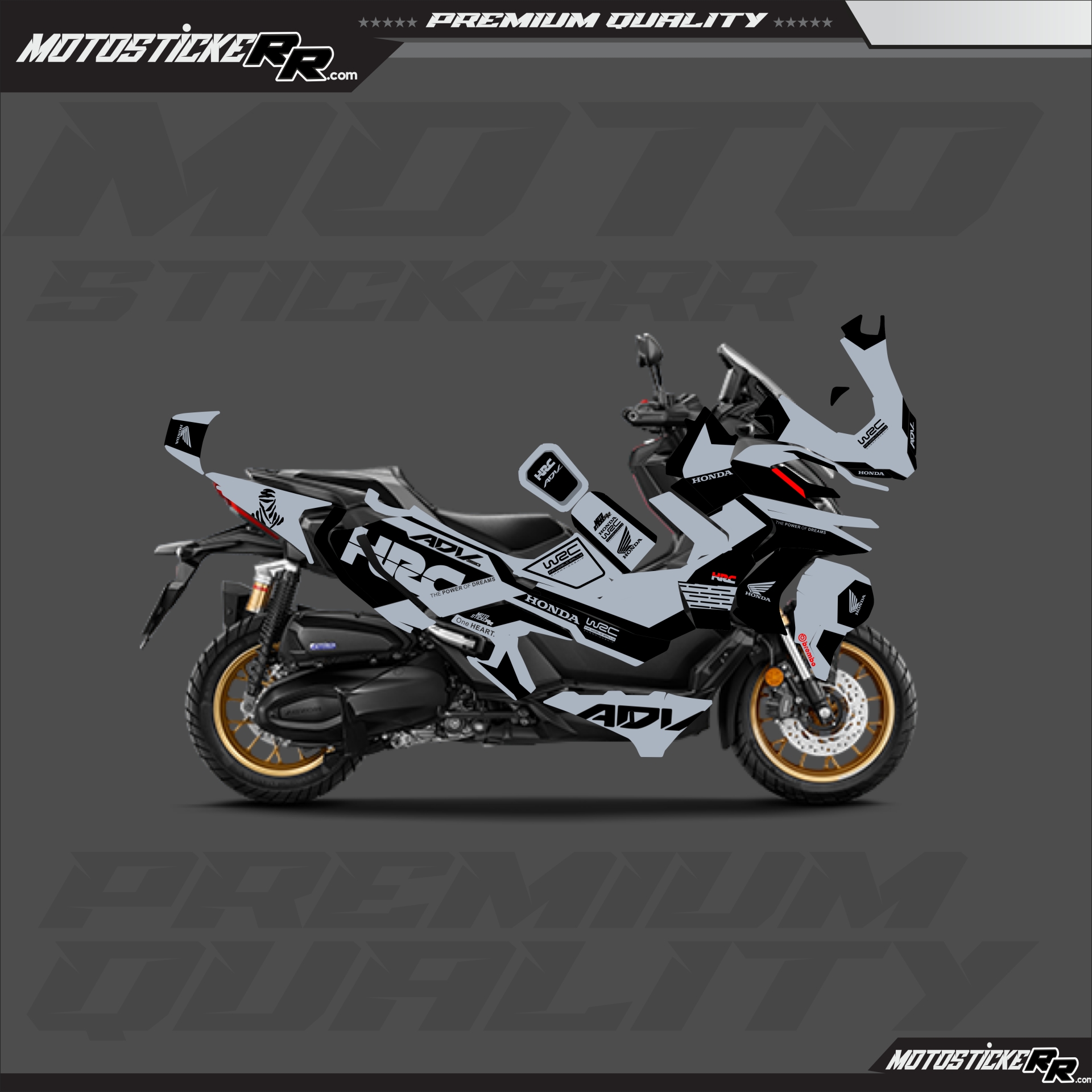 ADV 350 STİCKER SET resmi