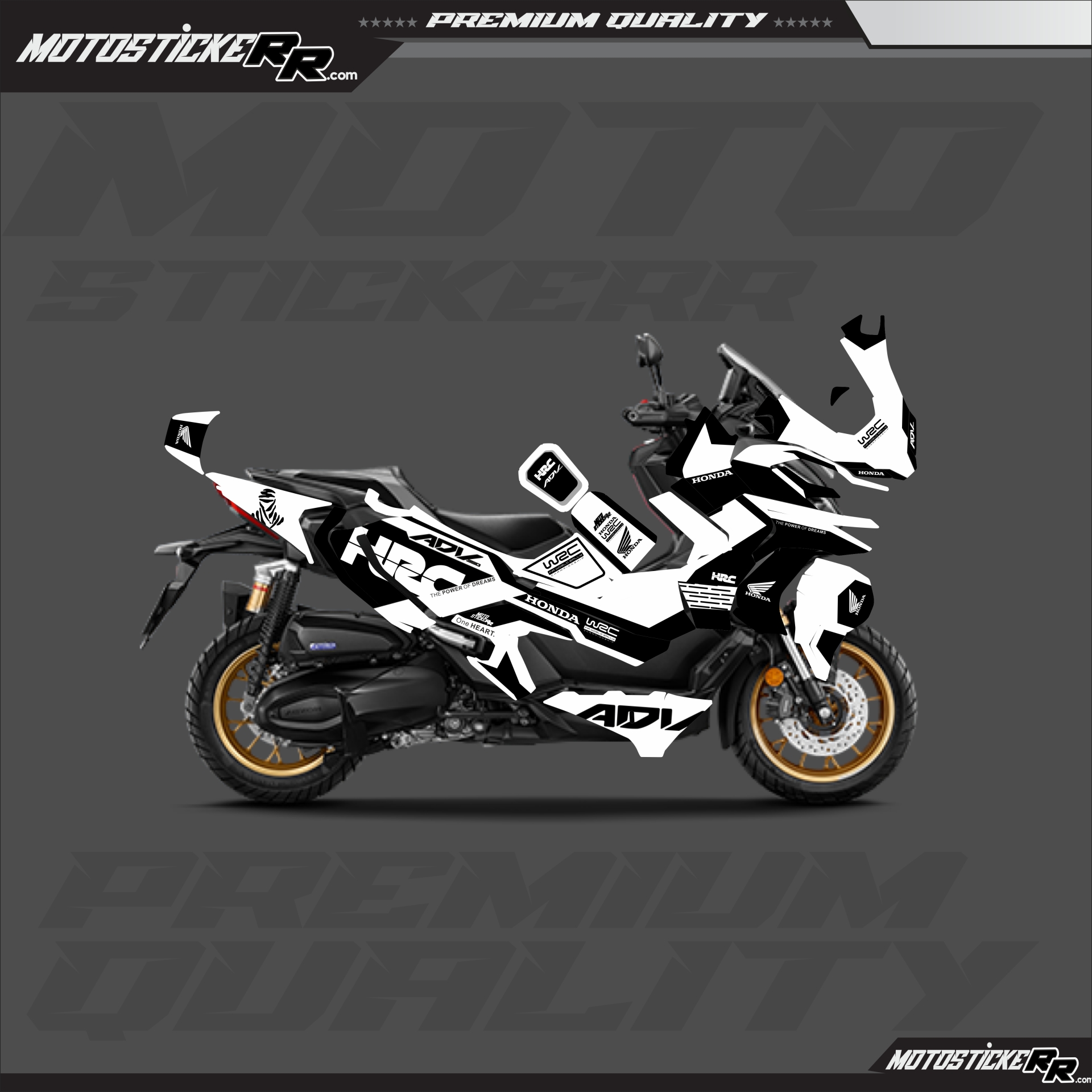 ADV 350 STİCKER SET resmi