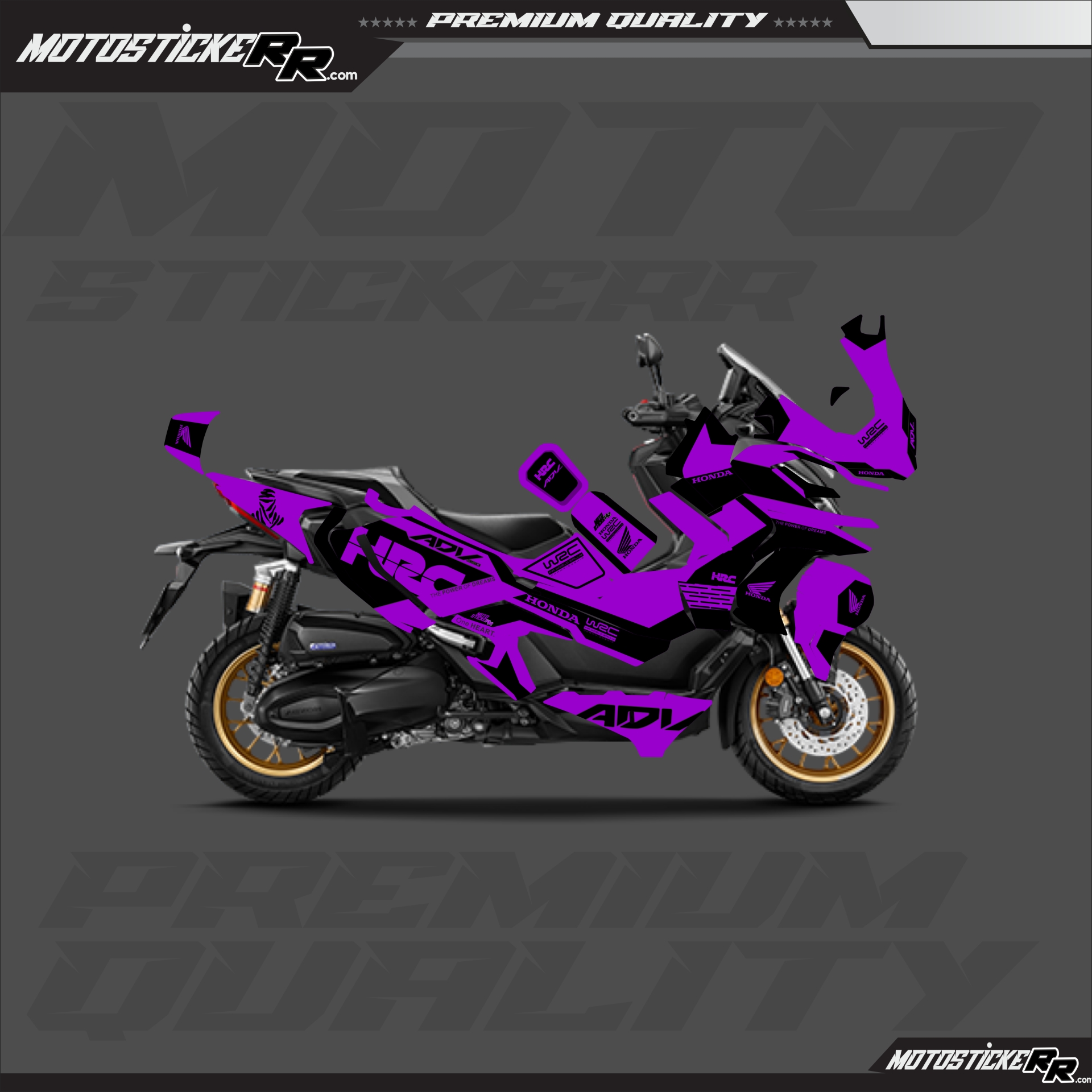 ADV 350 STİCKER SET resmi