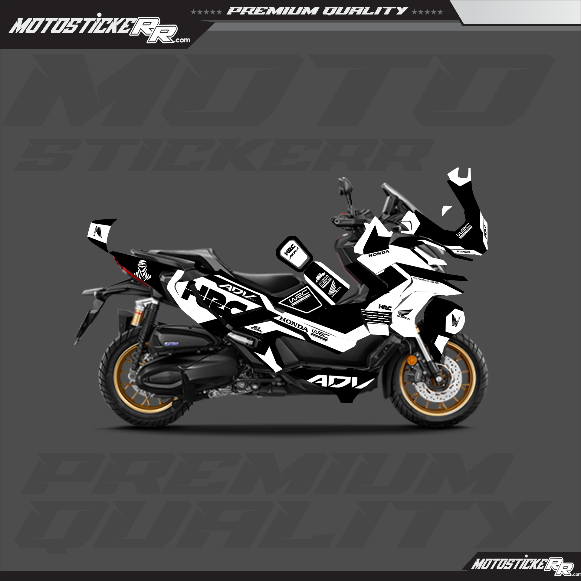 ADV 350 STİCKER SET resmi