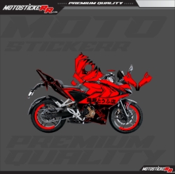 RS 200 STİCKER SET resmi