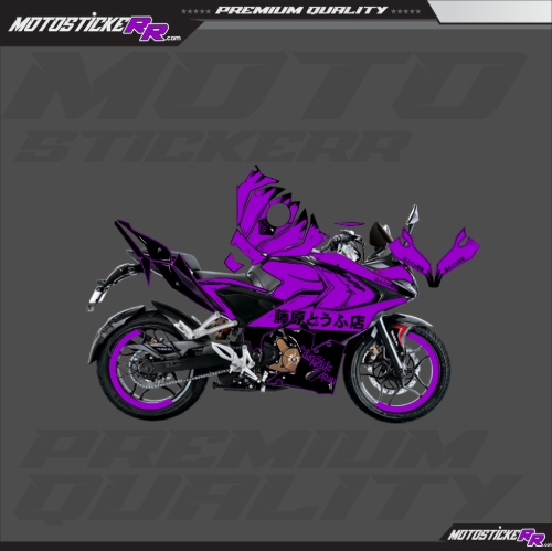 RS 200 STİCKER SET resmi