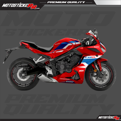 HONDA CBR 650R STİCKER SET resmi