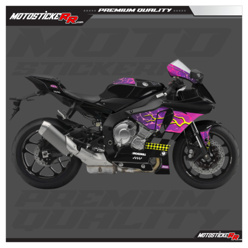 YAMAHA R1 STİCKER SET resmi