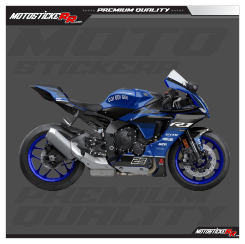 YAMAHA R1 STİCKER SET resmi