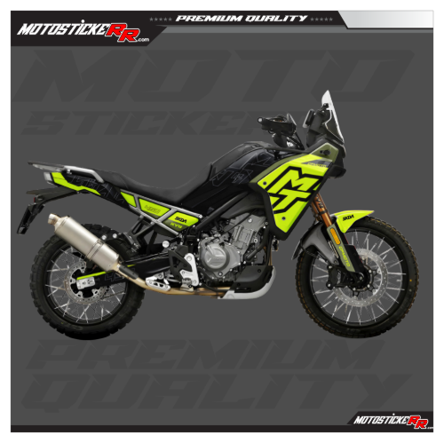 CF MOTO 450MT STİCKER SET resmi
