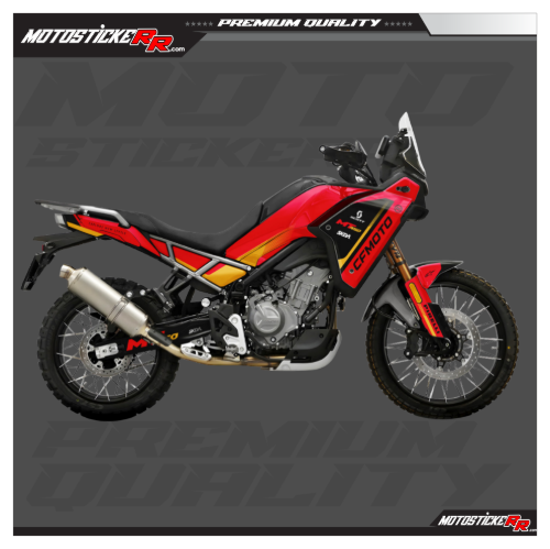 CF MOTO 450MT STİCKER SET resmi
