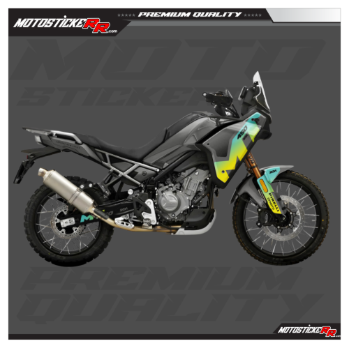CF MOTO 450MT STİCKER SET resmi
