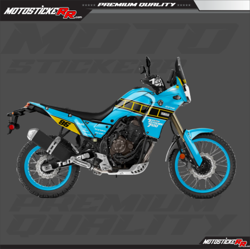 TENERE 700 STİCKER SET (2019-2024) resmi